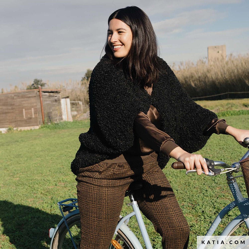 Patroon breien haken dames jas herfst winter katia — gemaakt met Katia Country Knits (15)
