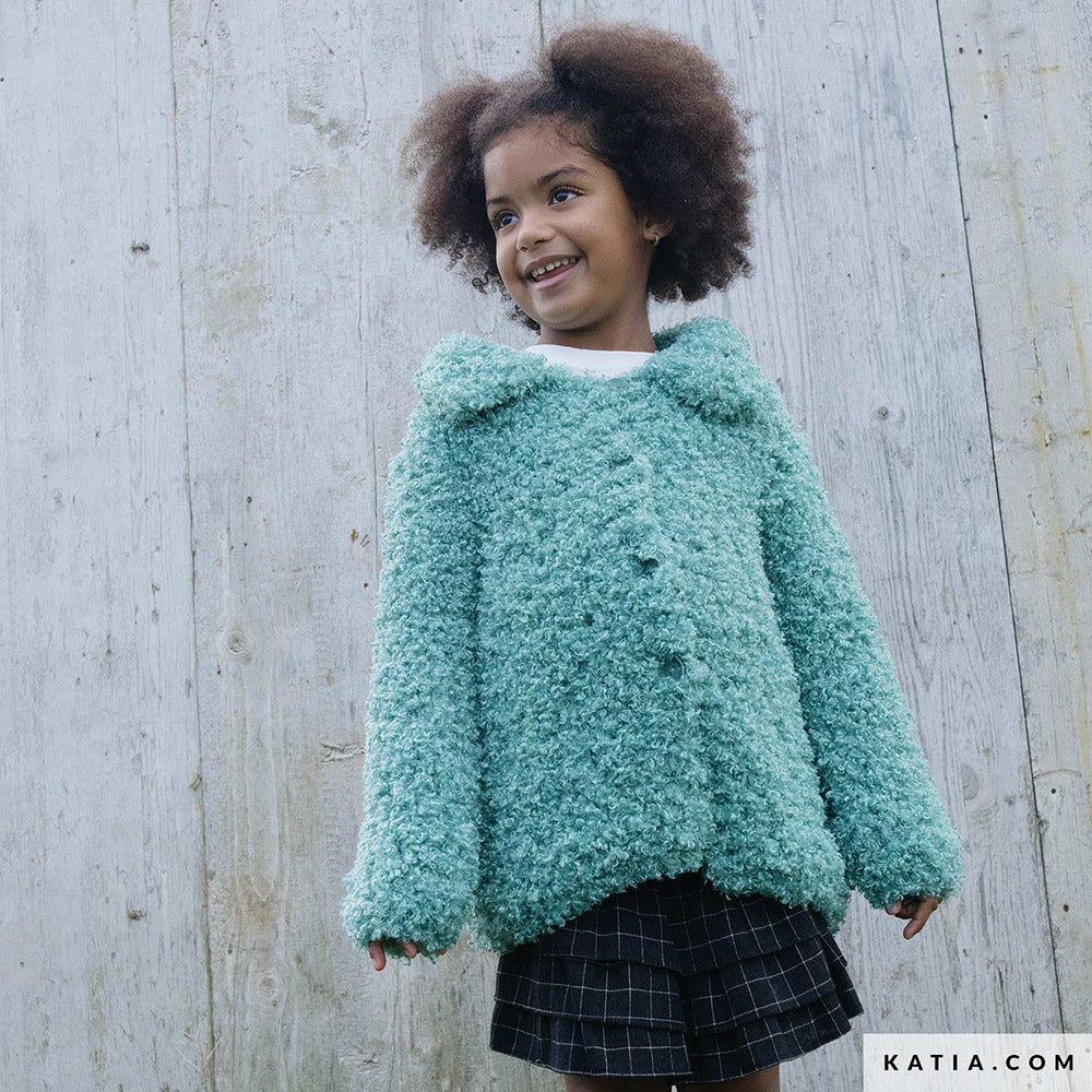 Patroon breien haken kinderen jas herfst winter katia — gemaakt met Katia Country Knits (16)
