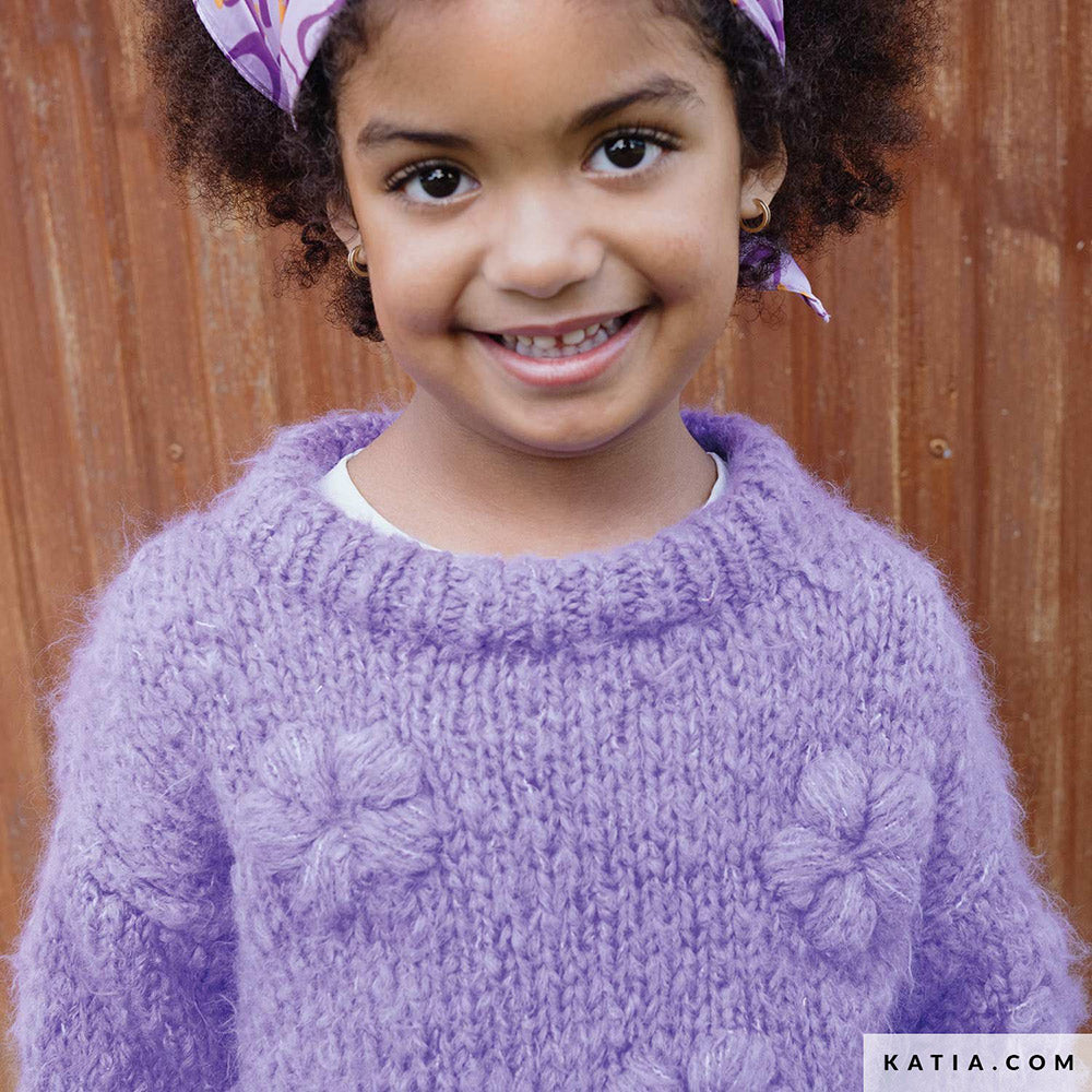 Patroon breien haken kinderen trui herfst winter katia — gemaakt met Katia Country Knits (6)
