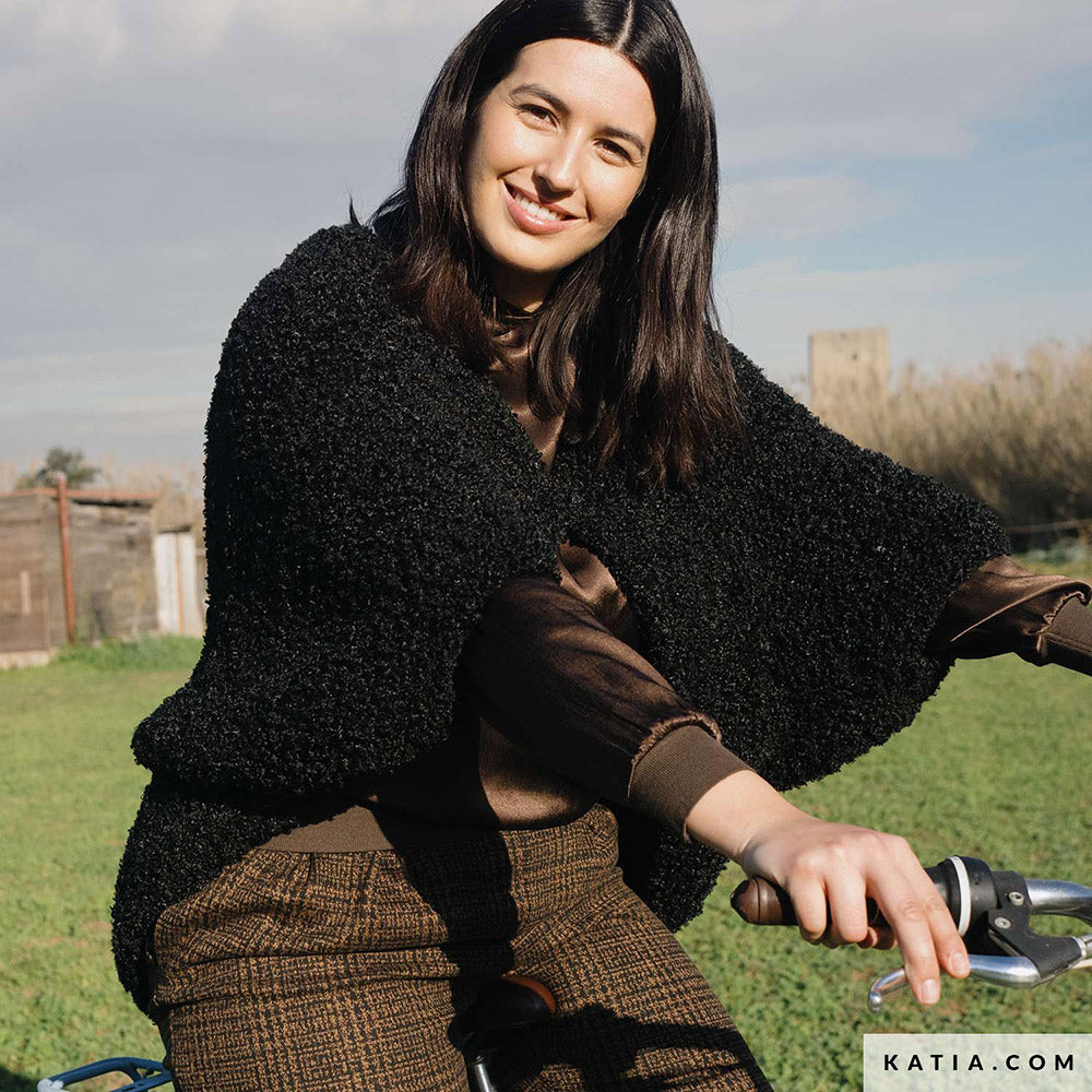 Patroon breien haken dames jas herfst winter katia — gemaakt met Katia Country Knits (11)