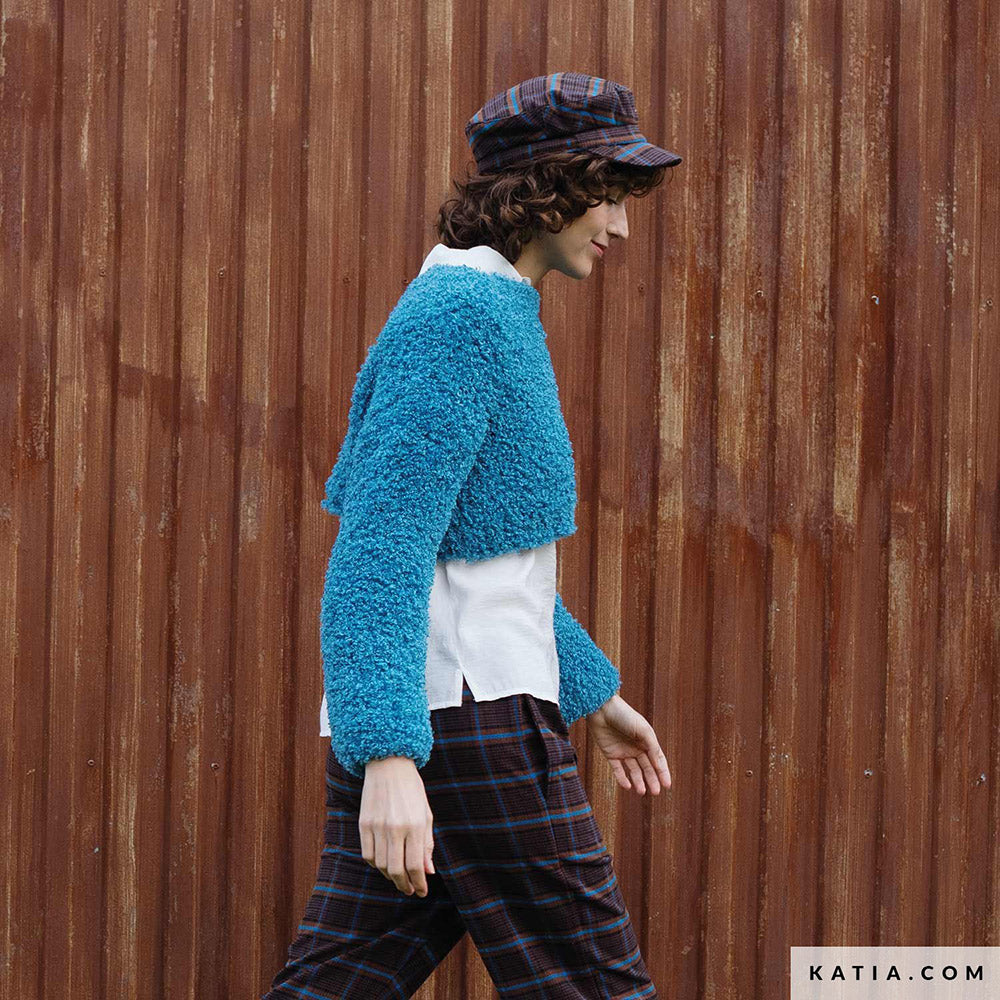 Patroon breien haken dames trui herfst winter katia — gemaakt met Katia Country Knits (29)