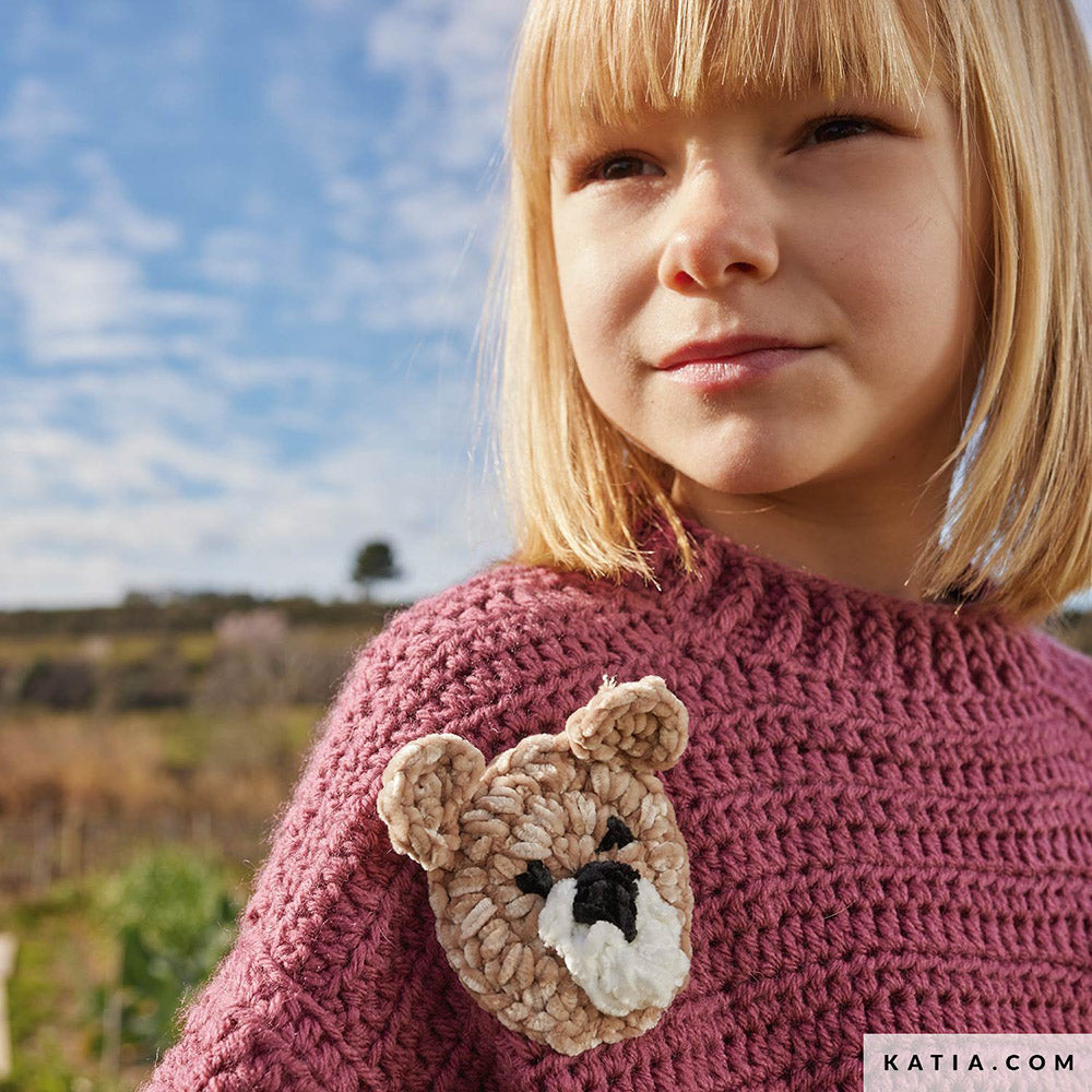 Patroon breien haken kinderen trui herfst winter katia — gemaakt met Katia Craft Lover (9)