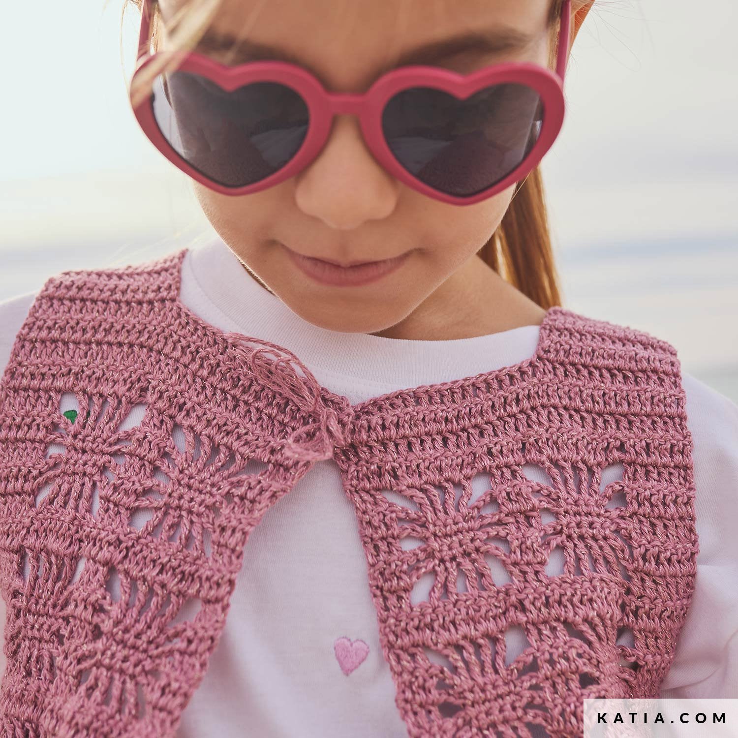 Patroon breien haken kinderen vest lente zomer katia — gemaakt met Katia Estrella (2)