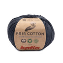 Katia Fair Cotton 054 Antraciet Grijs