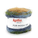 Katia Fur Moda 100 304 Green-Ochre-Blue