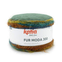 Katia Fur Moda 300 301 Khaki-Lemon Yellow-Duck Blue