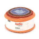 Katia Holi 507 Rust Brown-Chocolate Brown-Blue