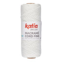 Katia Macramé Cord Fine 200 White