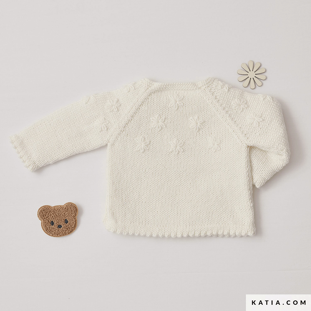 Patroon breien haken baby trui herfst winter katia — gemaakt met Katia New Ultrasoft (2)