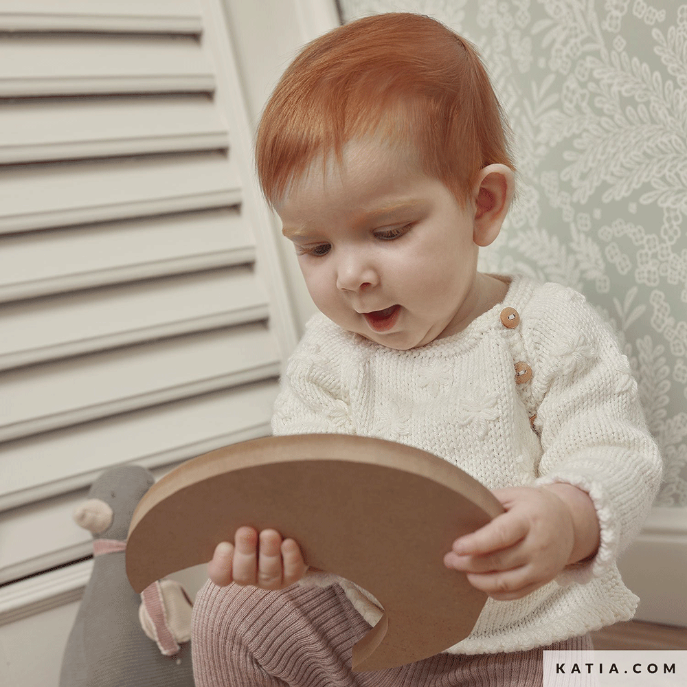 Patroon breien haken baby trui herfst winter katia — gemaakt met Katia New Ultrasoft (4)