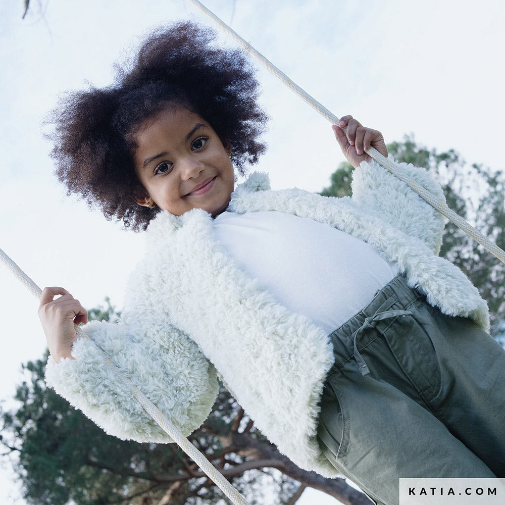 Patroon breien haken kinderen jas herfst winter katia — gemaakt met Katia Polar (4)