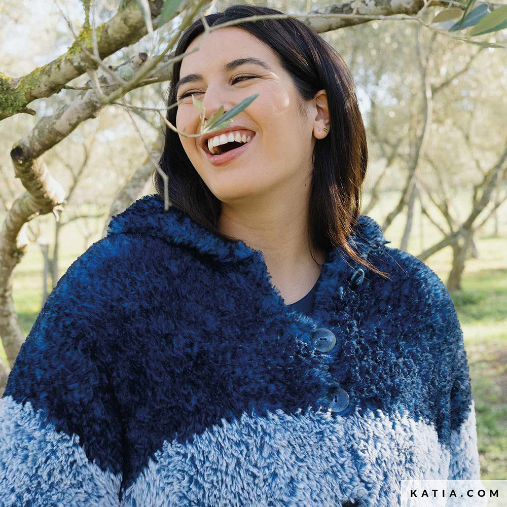 Patroon breien haken dames jas herfst winter katia — gemaakt met Katia Polar (15)