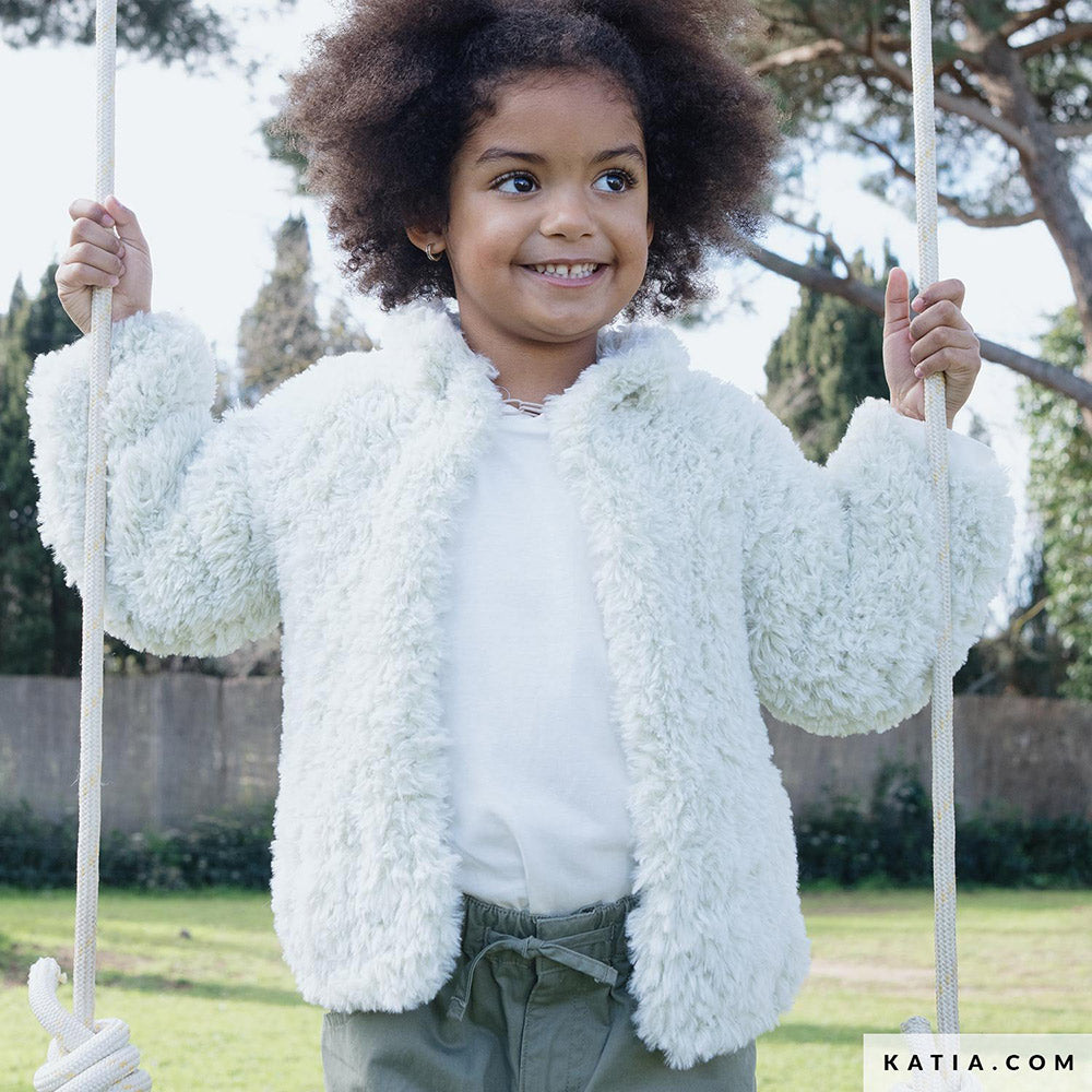 Patroon breien haken kinderen jas herfst winter katia — gemaakt met Katia Polar (7)