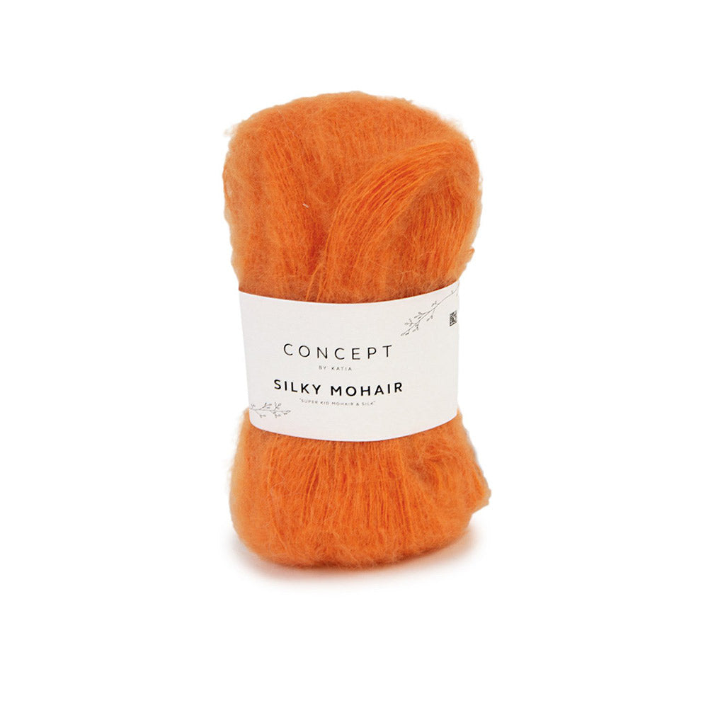Katia Silky Mohair 110 Oranje