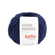 Katia Super Merino 005 Donker blauw