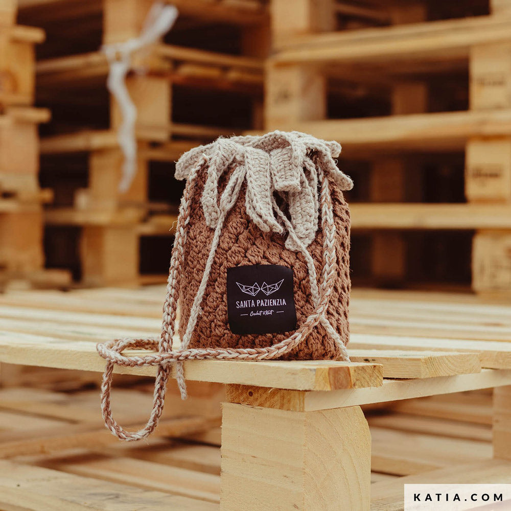 Patroon breien haken dames tas lente zomer katia — gemaakt met Katia The Vegan Bag (5)