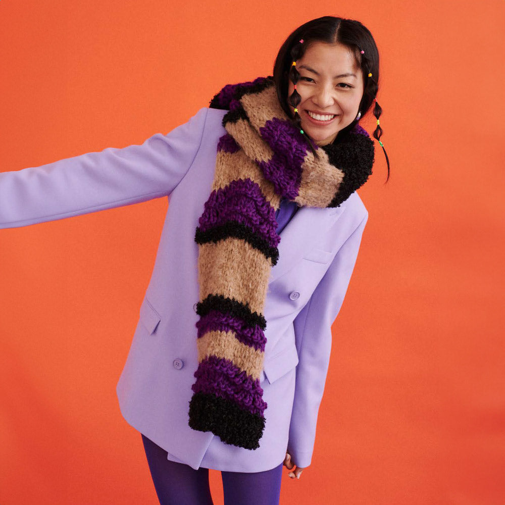 Loopy chunky fluffy — gemaakt met Katia WOW - Fluffy