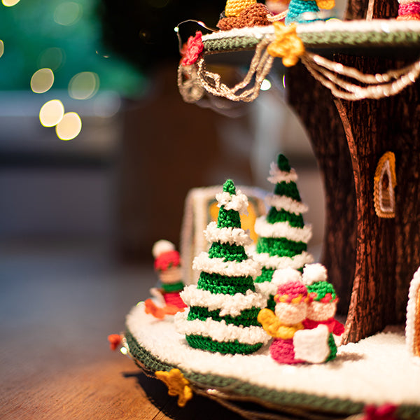 Kerstdorp Etagère AdventCAL Haakpakket (4)