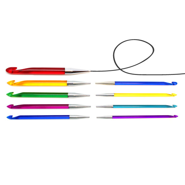 Trendz — gemaakt met KnitPro Trendz tunische haaknaald verwisselbaar 8.0mm (2)