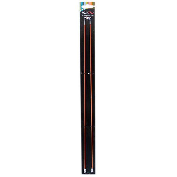 KnitPro Zing Breinaalden 40cm 2.75mm | Oranje (2)