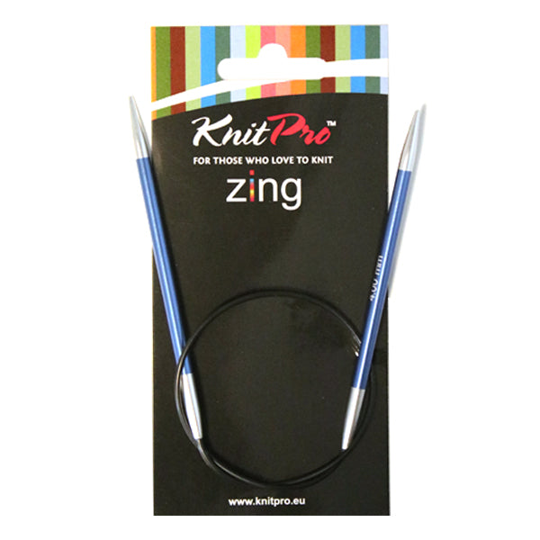 Zing rondbreinaald cm — gemaakt met KnitPro Zing Rondbreinaalden 40cm 8mm