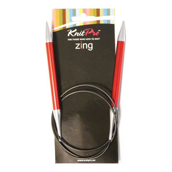 Zing rondbreinaald cm - gemaakt met KnitPro Zing Rondbreinaalden 80cm 3,25mm
