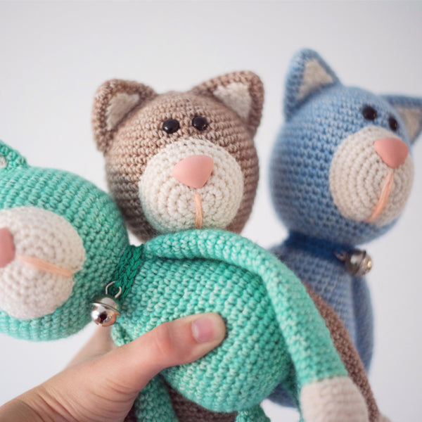 Poes — gemaakt met Knuffel Poes haakpakket
