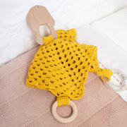 Konijn knuffeldoekje - Go Handmade Sensory Kit Haakpakket