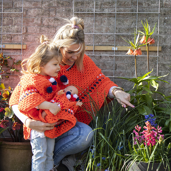 Koningsdag Babyponcho Haakpakket (7)