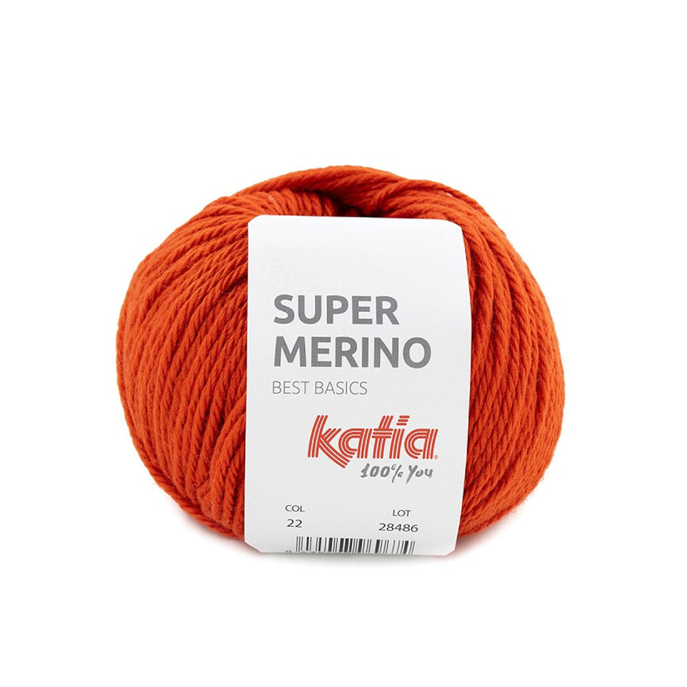Katia Super Merino 022 Oranje