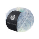 Lana Grossa Basta Mista 116 Raw White/Light Grey/Gray-Blue/White-Green/Turquoise/Mint Turquoise