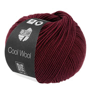 Lana Grossa Cool Wool 2124 Donker Rozenrood