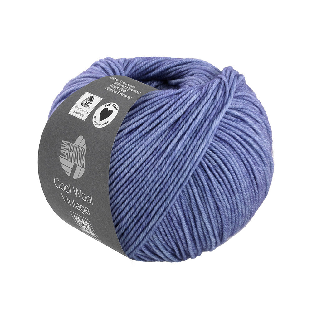 Lana Grossa Cool Wool Vintage 7378 Lichtblauw