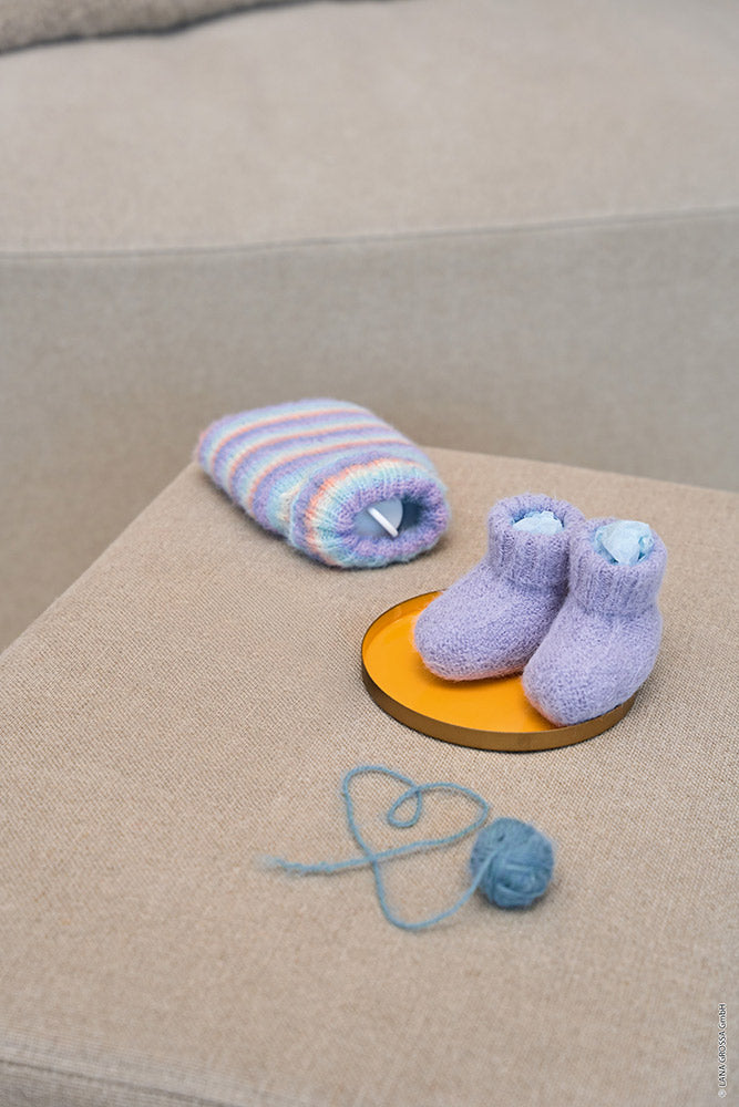 Hw cosy socks lana grossa mf — gemaakt met Lana Grossa Cosy Socks