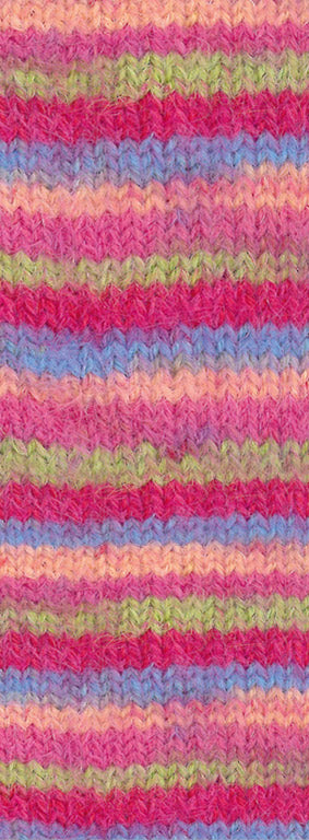 Meilenweit cosy socks multi stripes lana grossa — gemaakt met Lana Grossa Cosy Socks Multi Stripes