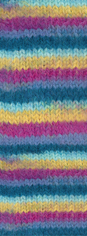 Meilenweit cosy socks multi stripes lana grossa — gemaakt met Lana Grossa Cosy Socks Multi Stripes