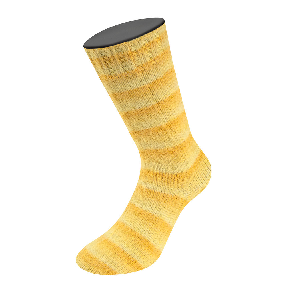 Cosy socks soft stripes lana grossa — gemaakt met Lana Grossa Cosy Socks Soft Stripes (2)