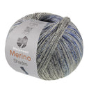 Lana Grossa Meilenweit 100 Merino Extrafine Shades 7235 Light Grey/Dark Grey/Light Blue/Dark Blue/Midnight Blue