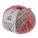 Lana Grossa Meilenweit 100 Merino Extrafine Shades 7236 Light Grey/Dark Grey/Wine Red/Burgundy/Plum