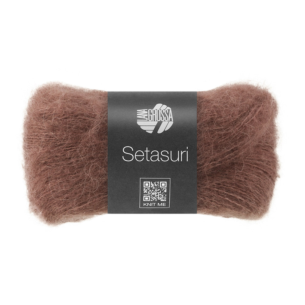 Lana Grossa Setasuri 084 Chocoladebruin