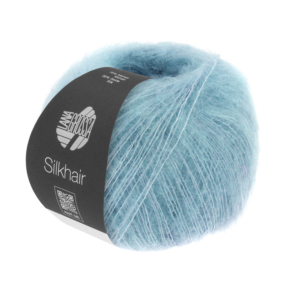 Lana Grossa Silkhair 201 Lichtblauw