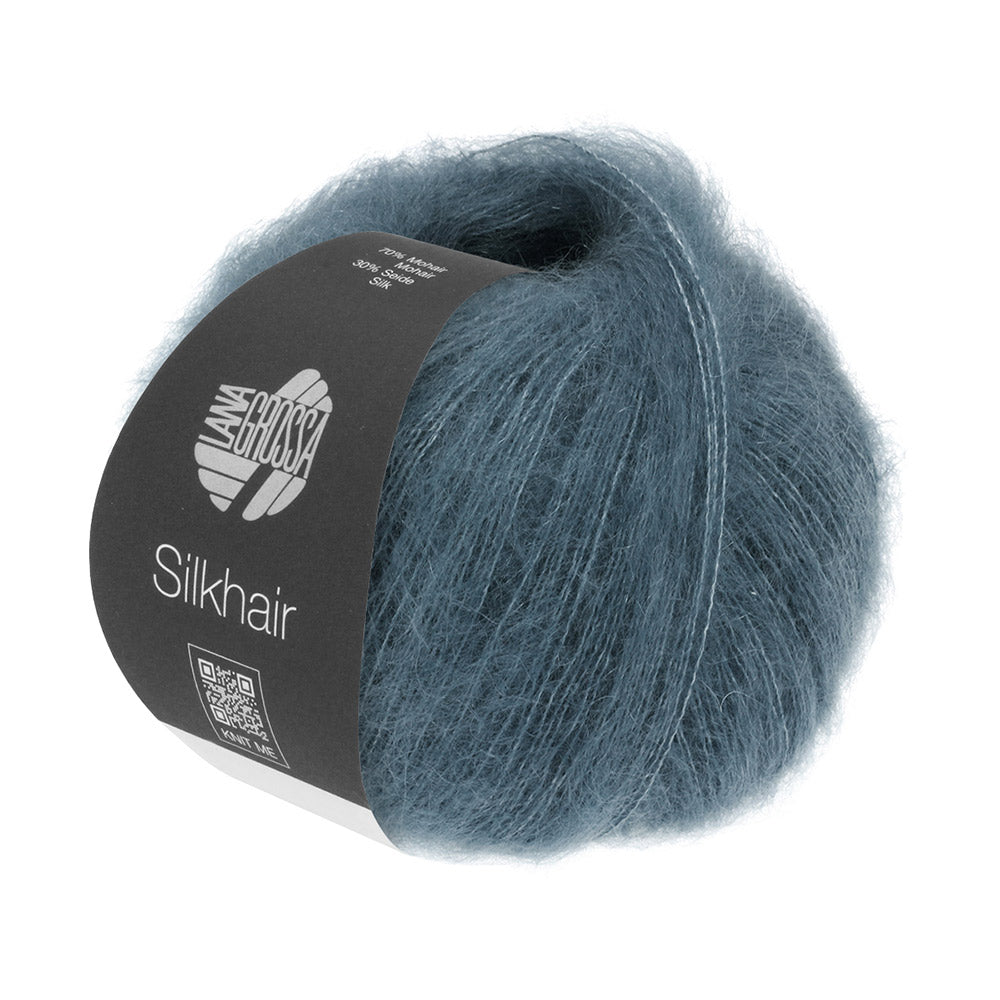 Lana Grossa Silkhair 202 Blauw