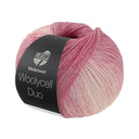 Lana Grossa Woolycell Duo 6002 Violet-Fuchsia/Lilac/Pink