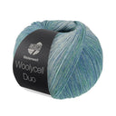 Lana Grossa Woolycell Duo 6006 Turquoise Blue/Green/Light Turquoise