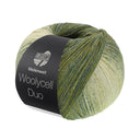 Lana Grossa Woolycell Duo 6008 Olive/Gray-Green/Gray-Beige