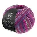 Lana Grossa Woolycell Freddo 6047 Red-Violet/Lavender/Dark Violet/Fuchsia/Dark Grey/Pink