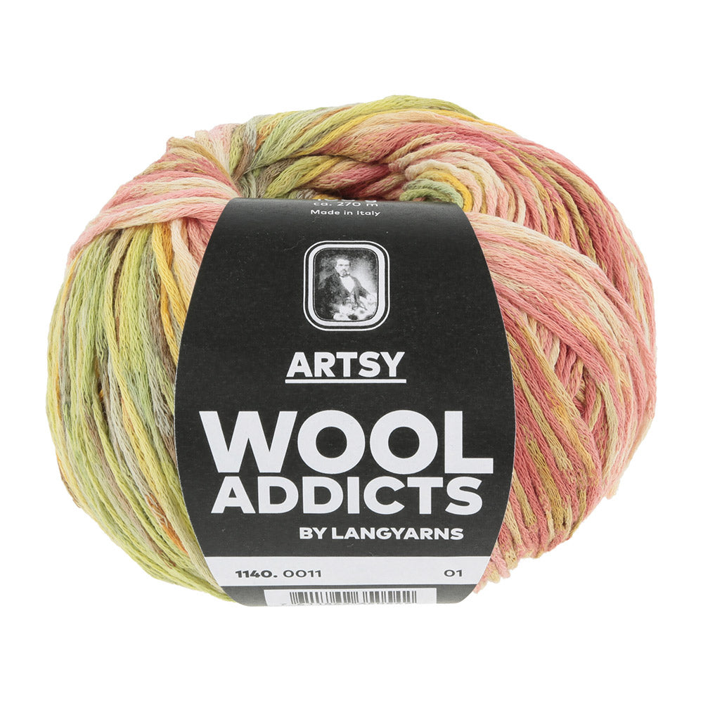 Lang Yarns Artsy 011 Geel/Roze