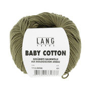 Lang Yarns Baby Cotton 0098 Olijf