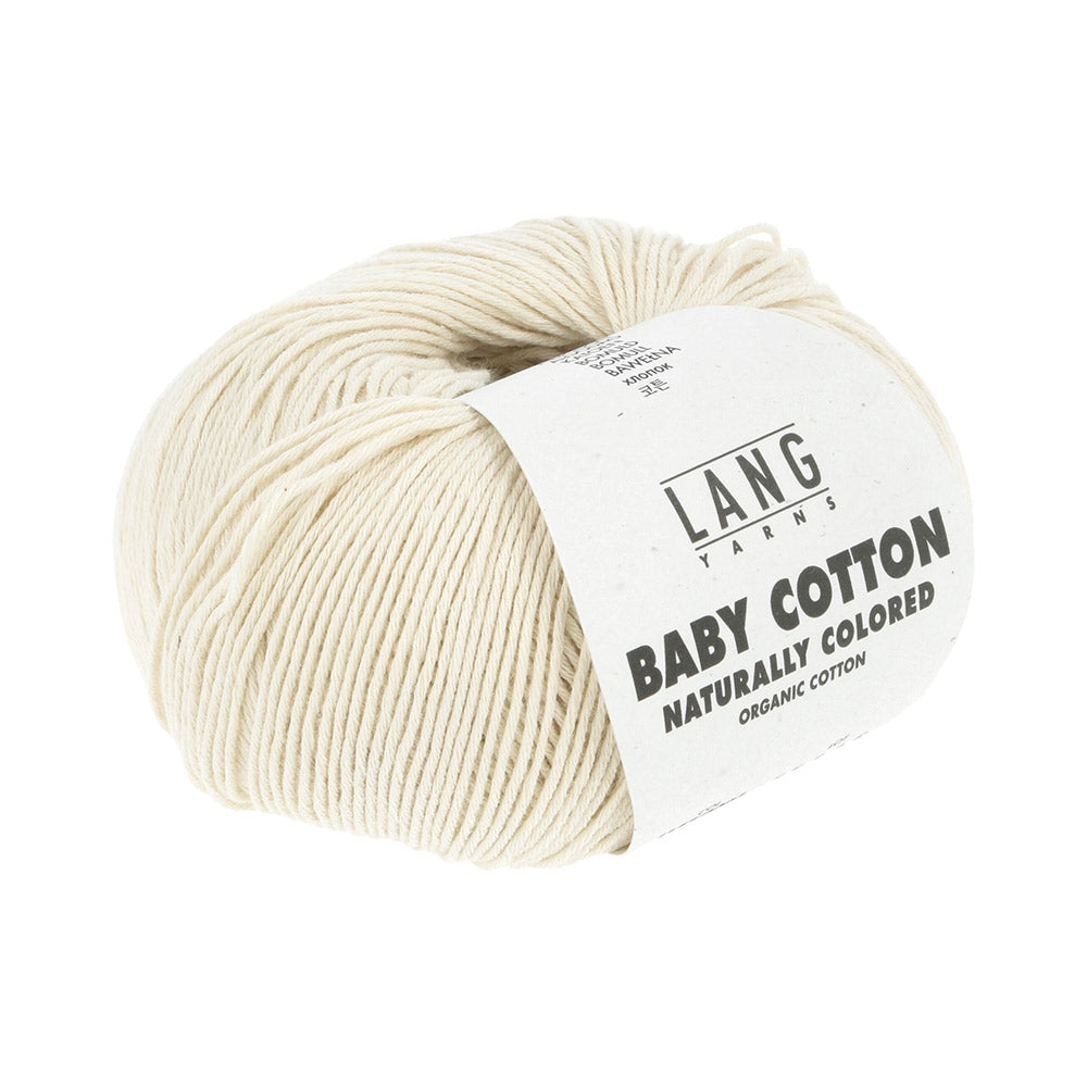 Langyarnsbabycottonnaturallycolored print — gemaakt met Lang Yarns Baby Cotton Naturally Colored