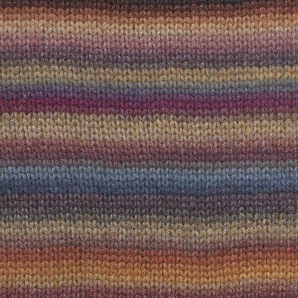 Lang Yarns Cloud 012 Kastanje/Petroleum (7)